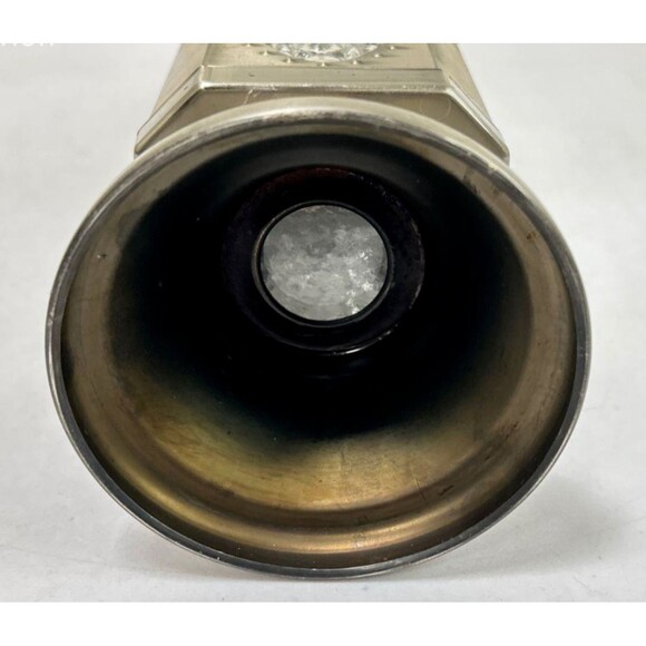 Vintage Brass Lantern Liquor Alcohol Decanter Unique MCM No Music See Photos - Picture 5 of 5